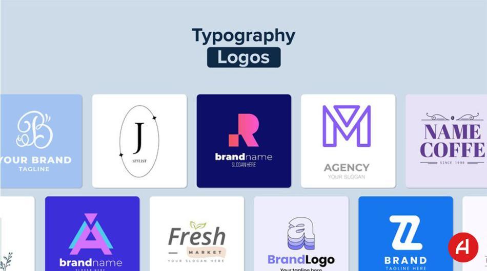انواع لوگو تایپوگرافی I بررسی‌ ترندهای جدید لوگو تایپوگرافی